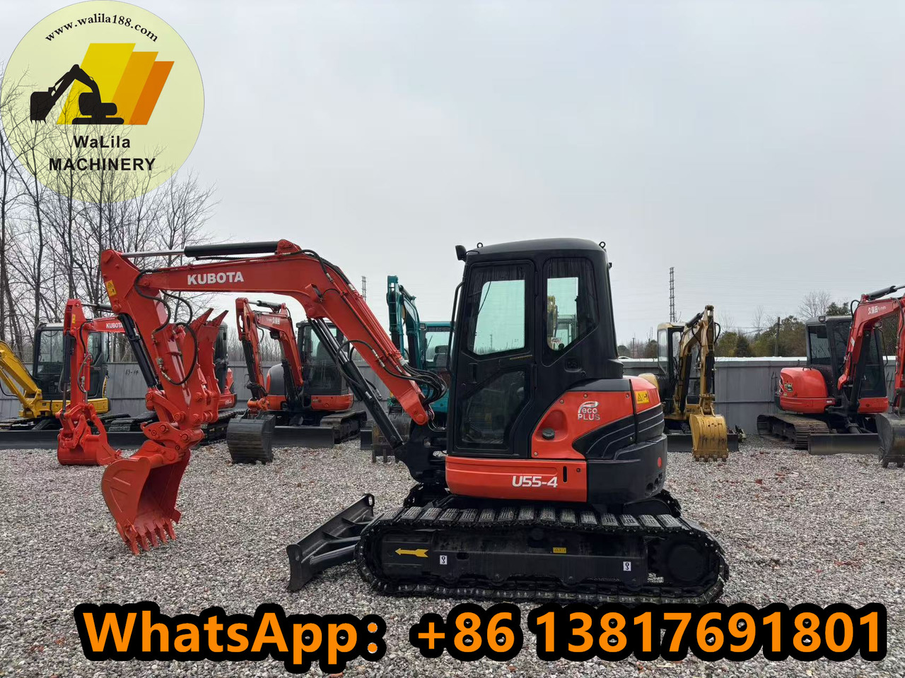 KUBOTA U55 - Miniexcavadora: foto 4 KUBOTA U55 - Miniexcavadora: foto 4