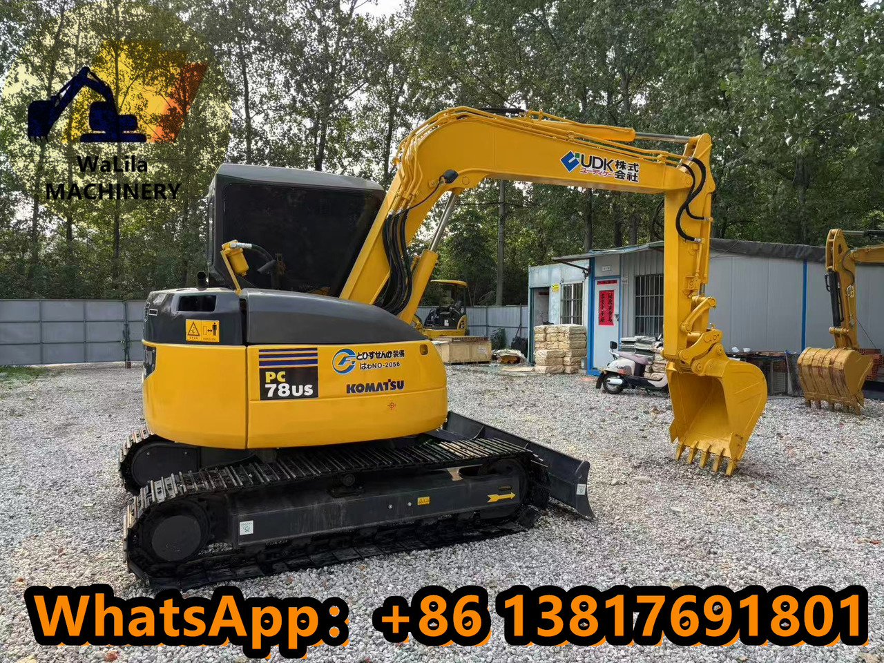 Komatsu 78US-6 - Miniexcavadora: foto 1 Komatsu 78US-6 - Miniexcavadora: foto 1