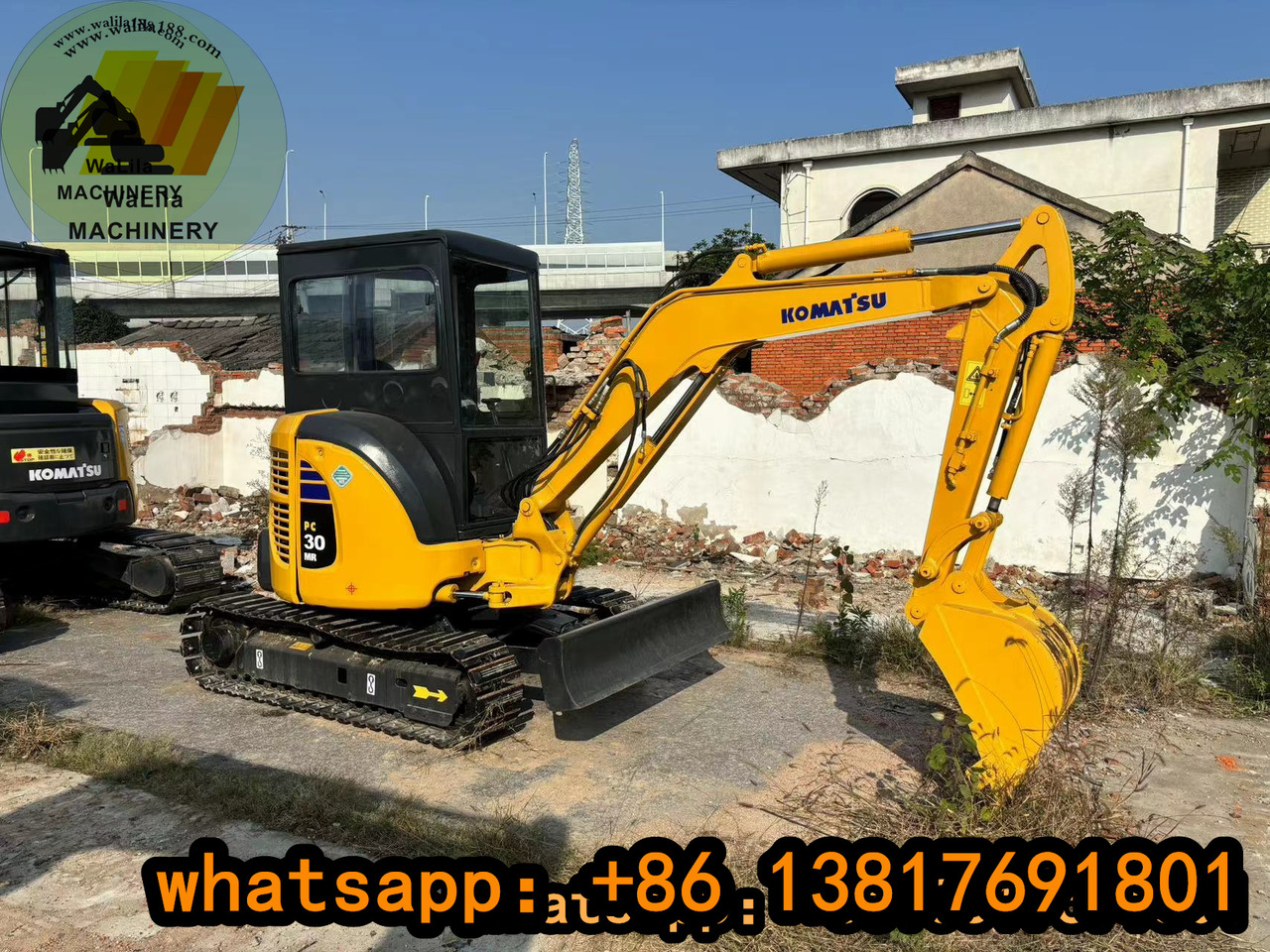Komatsu PC 30 MR-3 Komatsu 30, Komatsu 35-3 - Miniexcavadora: foto 1 Komatsu PC 30 MR-3 Komatsu 30, Komatsu 35-3 - Miniexcavadora: foto 1