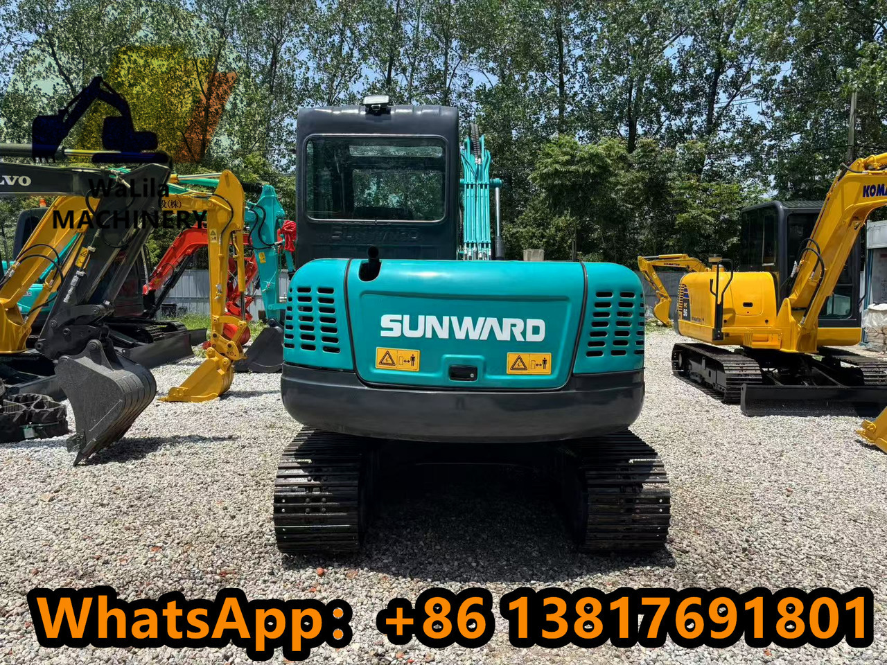 SUNWARD SWE80 - Miniexcavadora: foto 3 SUNWARD SWE80 - Miniexcavadora: foto 3