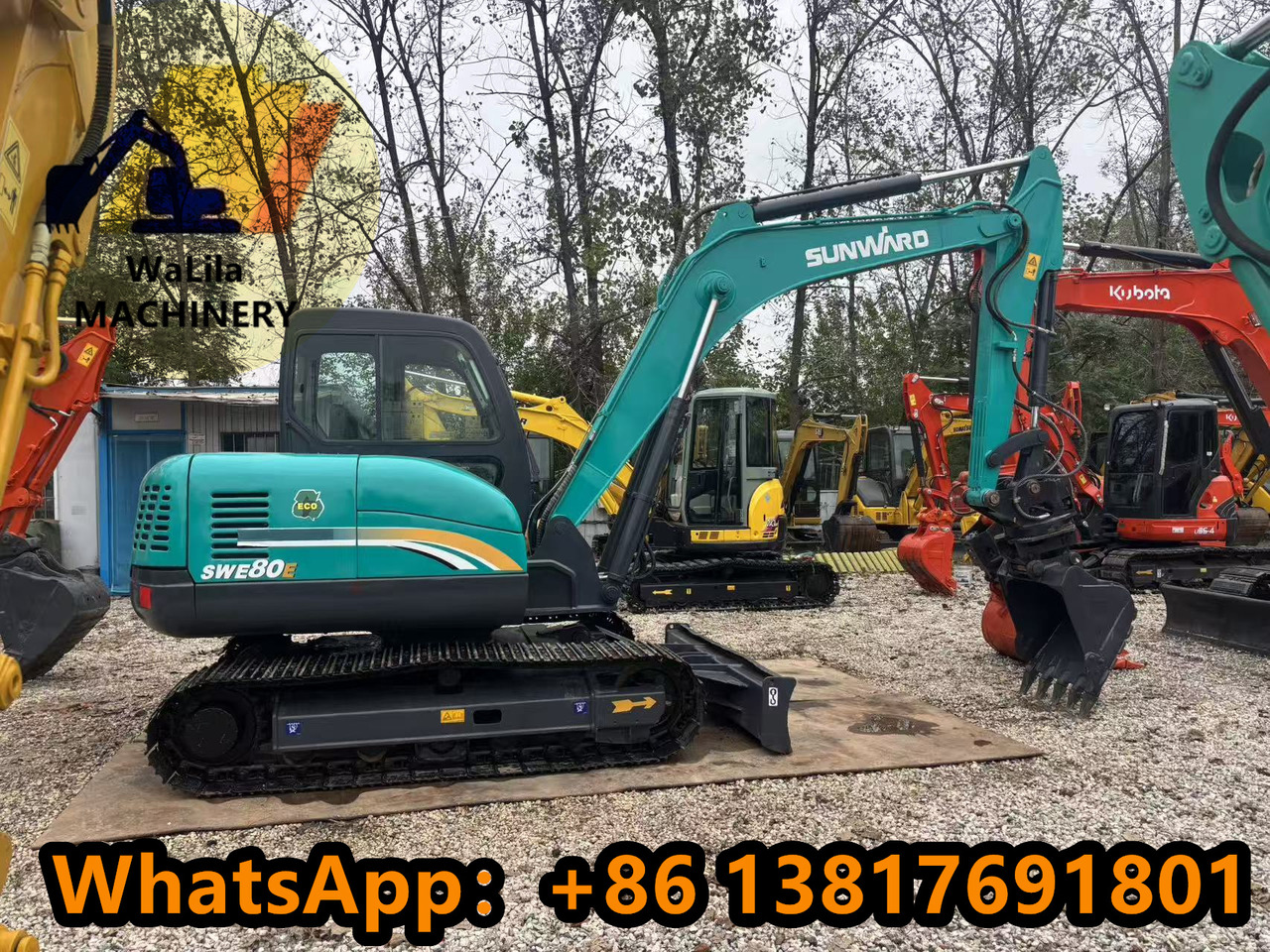 SUNWARD SWE80E9 - Miniexcavadora: foto 1 SUNWARD SWE80E9 - Miniexcavadora: foto 1