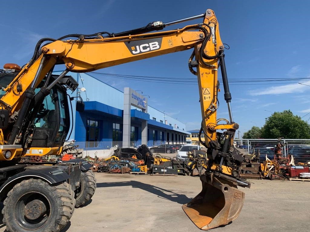 Excavadora de ruedas JCB JS 145 W+Engcon Rototilt+Sistem Laser 2D Leica Ico: foto 6 Excavadora de ruedas JCB JS 145 W+Engcon Rototilt+Sistem Laser 2D Leica Ico: foto 6