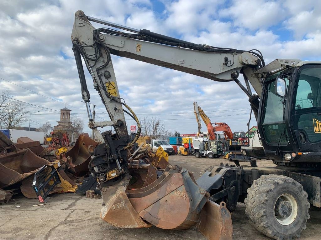 JCB JS145W+Engcon Rototilt EC219 - Excavadora de ruedas: foto 4 JCB JS145W+Engcon Rototilt EC219 - Excavadora de ruedas: foto 4