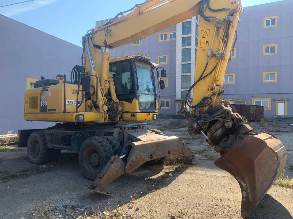 Komatsu PW180-E0+Engcon Rototilt  - Excavadora de ruedas: foto 5 Komatsu PW180-E0+Engcon Rototilt  - Excavadora de ruedas: foto 5