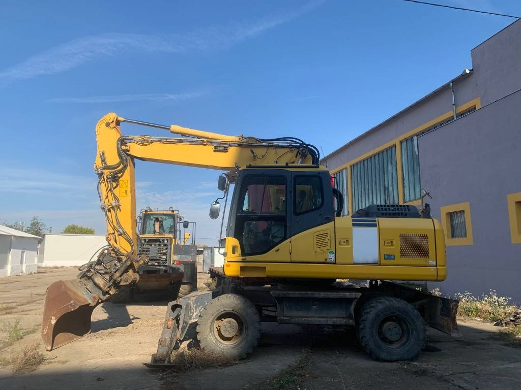 Komatsu PW180-E0+Engcon Rototilt  - Excavadora de ruedas: foto 2 Komatsu PW180-E0+Engcon Rototilt  - Excavadora de ruedas: foto 2