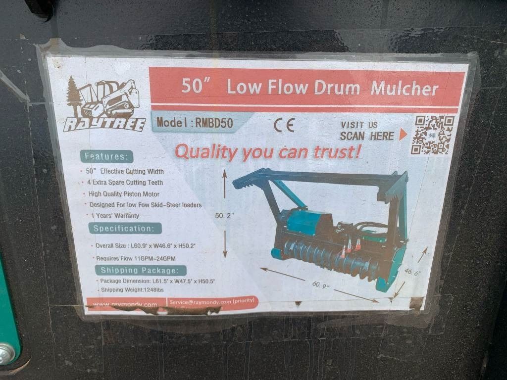 Raytree RMBD50 Mulcher - Desbrozadora de martillos/ Trituradora: foto 4 Raytree RMBD50 Mulcher - Desbrozadora de martillos/ Trituradora: foto 4