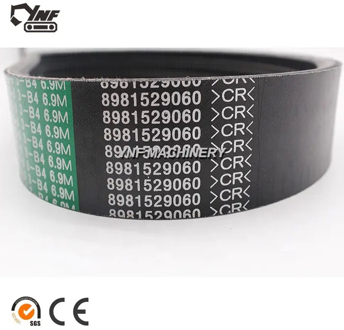 8-98152906-0 8981529060 Fan Belt for ZX200 6BG1 Excavator - Correa: foto 5 8-98152906-0 8981529060 Fan Belt for ZX200 6BG1 Excavator - Correa: foto 5