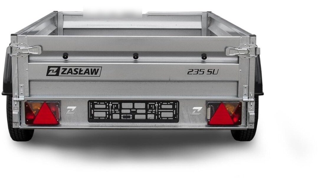 Zasław Przyczepa 235SU 233x131x35cm trailer - Remolque plataforma/ Caja abierta: foto 4 Zasław Przyczepa 235SU 233x131x35cm trailer - Remolque plataforma/ Caja abierta: foto 4