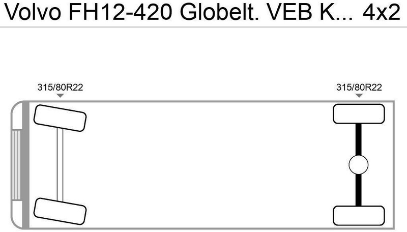 Volvo FH12-420 Globelt. VEB Klima Kipphydraulik - Cabeza tractora: foto 5 Volvo FH12-420 Globelt. VEB Klima Kipphydraulik - Cabeza tractora: foto 5