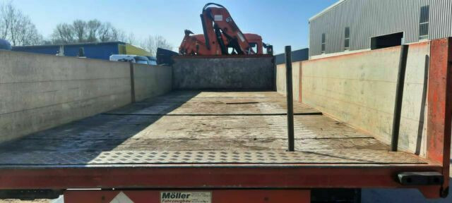 MAN ME18.284 mit Kran Not Aus Hiab 122B - Camión caja abierta, Camión grúa: foto 5 MAN ME18.284 mit Kran Not Aus Hiab 122B - Camión caja abierta, Camión grúa: foto 5