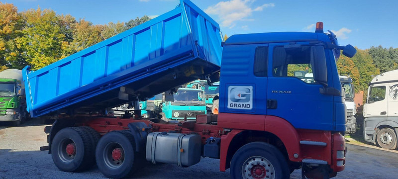 Camión volquete MAN TGS26.540 BB 6x4 G.Haus Bordmatic-Links: foto 7