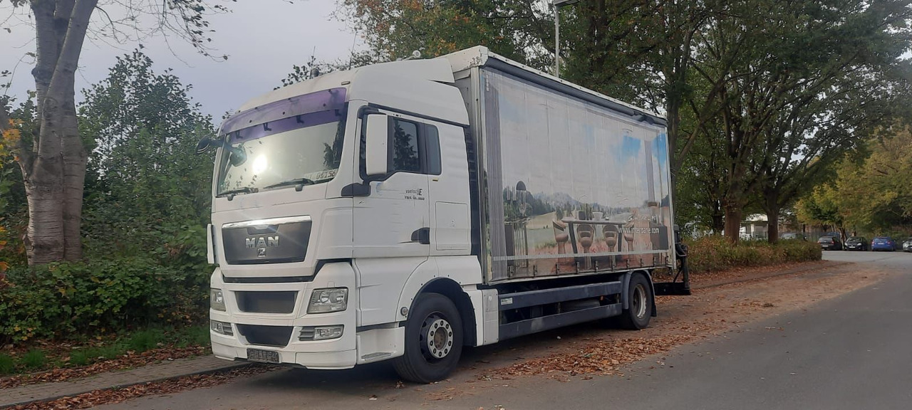 MAN TGX 18.360PS 4x2 G.Haus Kran+Funk - Camión caja abierta, Camión grúa: foto 1 MAN TGX 18.360PS 4x2 G.Haus Kran+Funk - Camión caja abierta, Camión grúa: foto 1