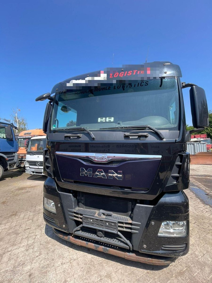 MAN TGX 26.440 6x2 LLW Pritsche mit Kran Palfinge - Camión caja abierta: foto 1 MAN TGX 26.440 6x2 LLW Pritsche mit Kran Palfinge - Camión caja abierta: foto 1