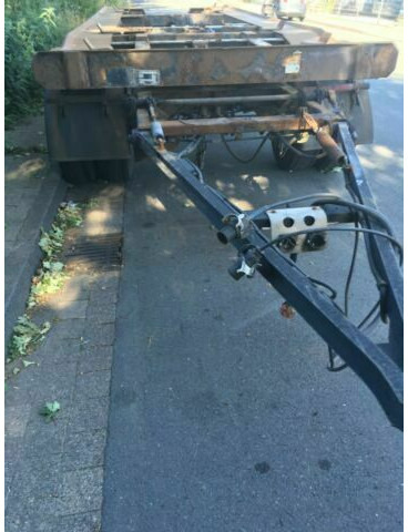 Meiller K18 ZL5,0 Deutsches Fahrzeug - Remolque multilift/ Portacontenedores de cadenas: foto 1 Meiller K18 ZL5,0 Deutsches Fahrzeug - Remolque multilift/ Portacontenedores de cadenas: foto 1