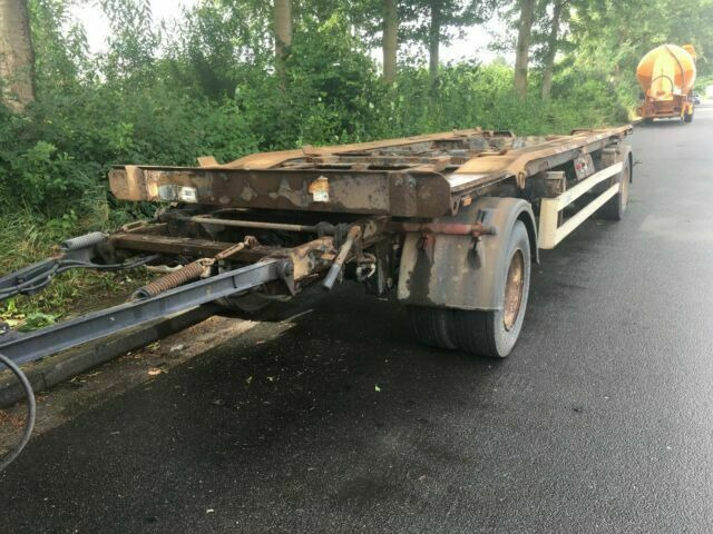 Meiller K18 ZL5 Deutsches Fahrzeug - Remolque multilift/ Portacontenedores de cadenas: foto 1 Meiller K18 ZL5 Deutsches Fahrzeug - Remolque multilift/ Portacontenedores de cadenas: foto 1