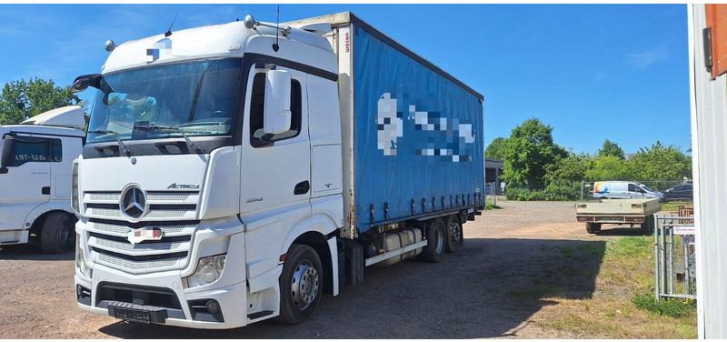 Mercedes-Benz 2642 Jumbozug Mit Hänger - Camión lona: foto 2 Mercedes-Benz 2642 Jumbozug Mit Hänger - Camión lona: foto 2