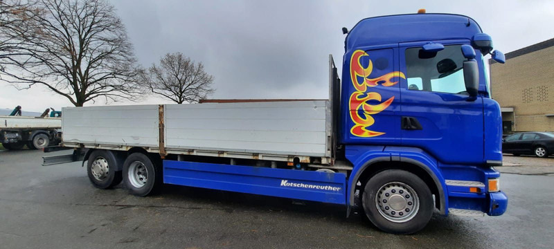 Scania G440 Pritsche 6x2 Kran am Heck vor - Camión caja abierta, Camión grúa: foto 3 Scania G440 Pritsche 6x2 Kran am Heck vor - Camión caja abierta, Camión grúa: foto 3