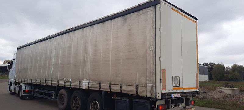 Schmitz Cargobull 3-Achser Pritsche Plane - Semirremolque lona: foto 2 Schmitz Cargobull 3-Achser Pritsche Plane - Semirremolque lona: foto 2