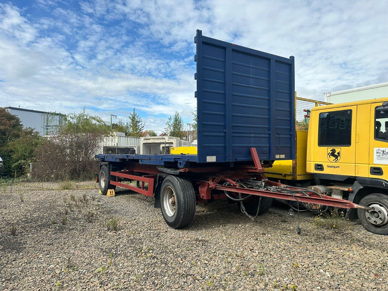 Schmitz Cargobull WF18 mit Plattform - Remolque plataforma/ Caja abierta: foto 1 Schmitz Cargobull WF18 mit Plattform - Remolque plataforma/ Caja abierta: foto 1