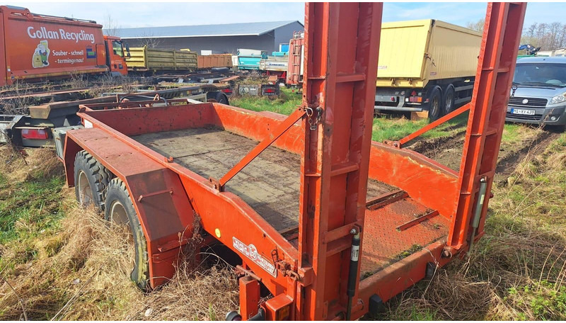 Westfalia 2-Achser Tanden Tieflader mit Rampen - Remolque porta maquinaria: foto 4 Westfalia 2-Achser Tanden Tieflader mit Rampen - Remolque porta maquinaria: foto 4