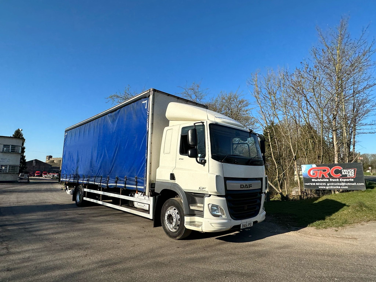 2016 DAF CF 250 Curtainside Truck - Camión lona: foto 4 2016 DAF CF 250 Curtainside Truck - Camión lona: foto 4