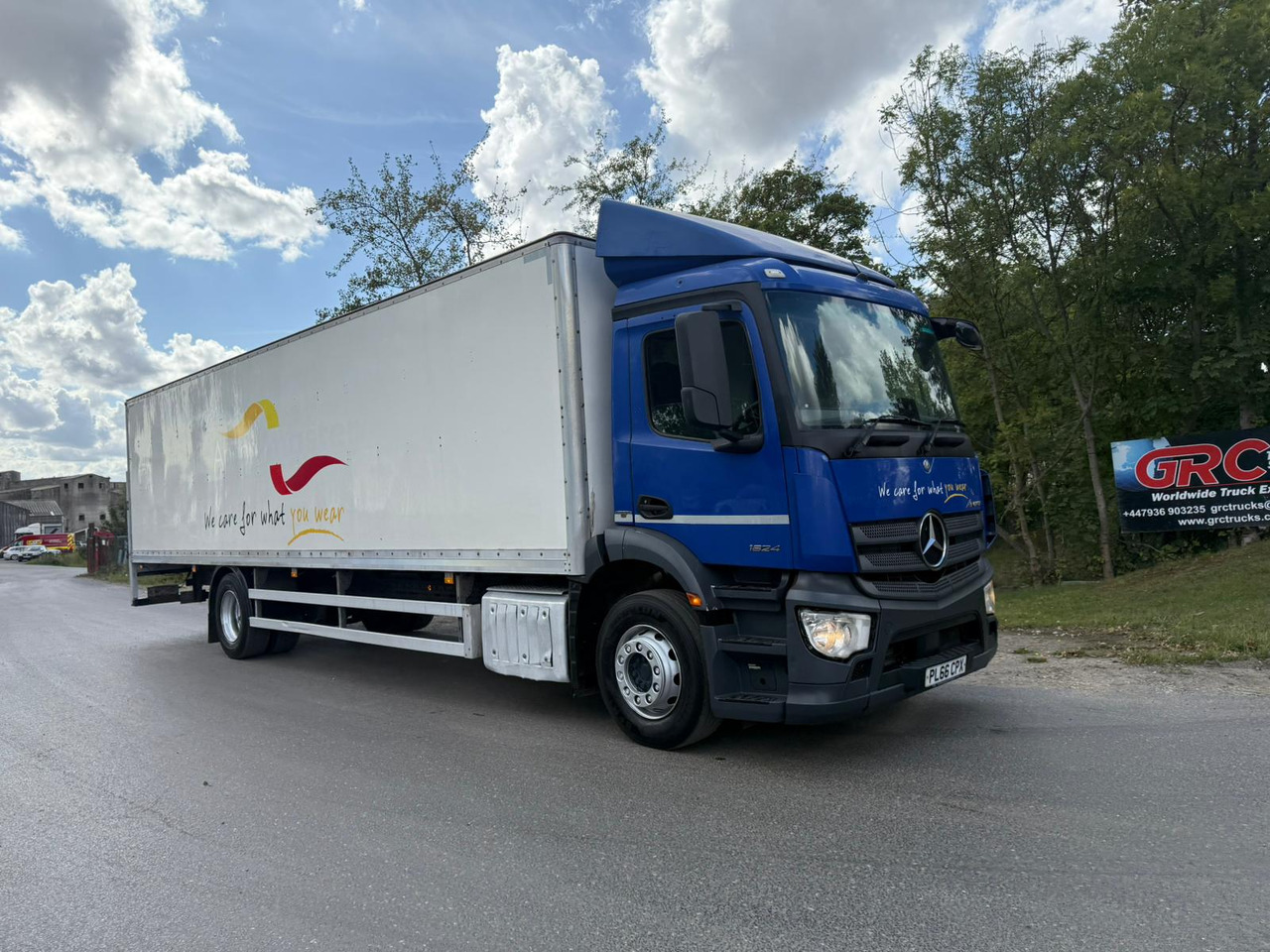 Camión caja cerrada 2016 Mercedes Antos 1824 Rigid Truck: foto 9 Camión caja cerrada 2016 Mercedes Antos 1824 Rigid Truck: foto 9