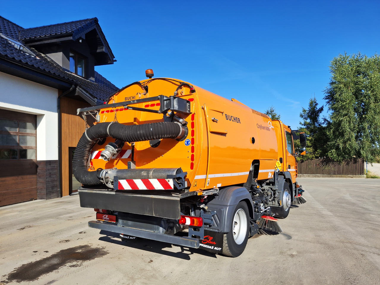 MERCEDES-BENZ Atego 1523 Zamiatarka Kehrmaschine BUCHER CityFant 6000 Euro 6 PM10 L/R Rura Do Liści - Barredora vial: foto 4 MERCEDES-BENZ Atego 1523 Zamiatarka Kehrmaschine BUCHER CityFant 6000 Euro 6 PM10 L/R Rura Do Liści - Barredora vial: foto 4