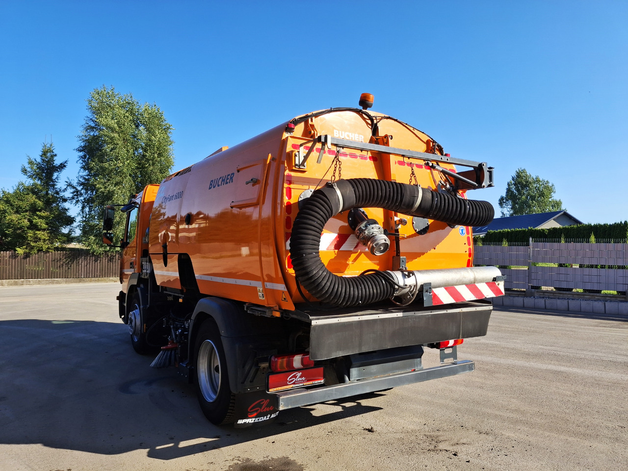 MERCEDES-BENZ Atego 1523 Zamiatarka Kehrmaschine BUCHER CityFant 6000 Euro 6 PM10 L/R Rura Do Liści - Barredora vial: foto 3 MERCEDES-BENZ Atego 1523 Zamiatarka Kehrmaschine BUCHER CityFant 6000 Euro 6 PM10 L/R Rura Do Liści - Barredora vial: foto 3