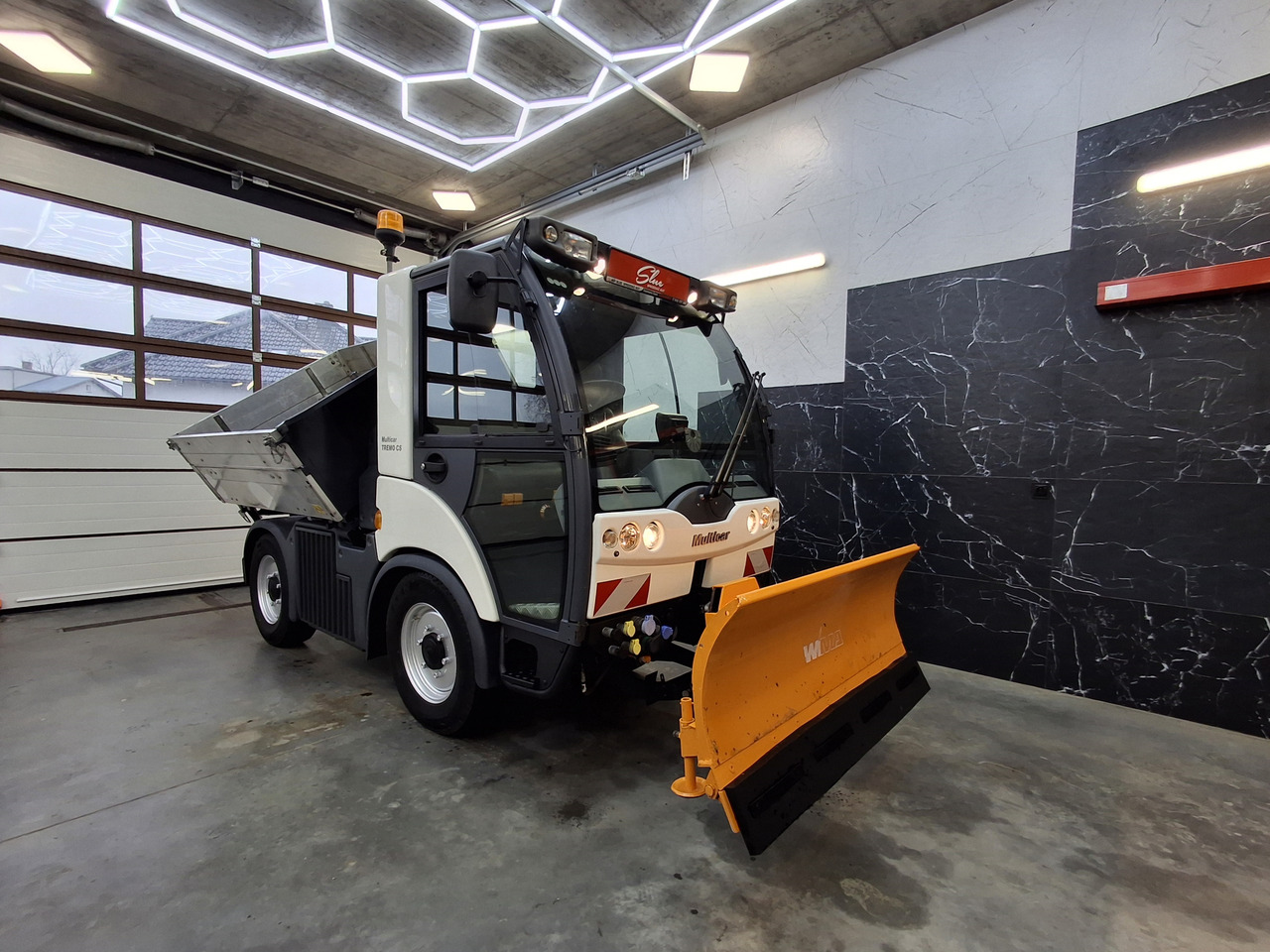 Tractor municipal Multicar Tremo X56 Kipper Wywrotka Schneepflug Winterdienst: foto 32