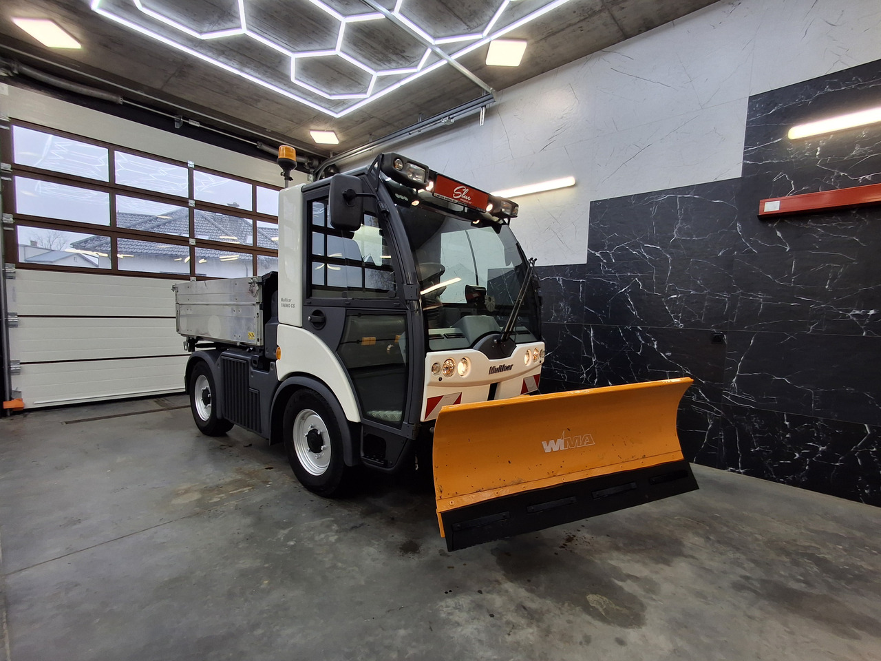 Tractor municipal Multicar Tremo X56 Kipper Wywrotka Schneepflug Winterdienst: foto 34