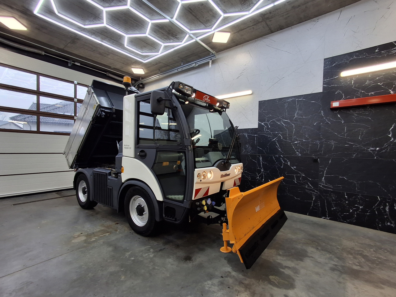 Tractor municipal Multicar Tremo X56 Kipper Wywrotka Schneepflug Winterdienst: foto 25