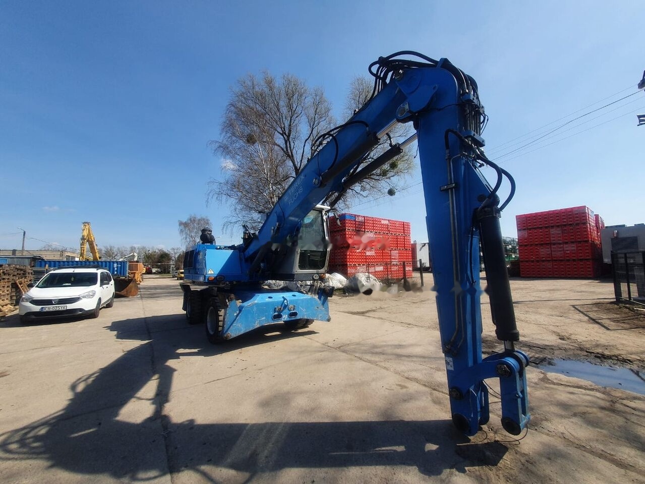 Fuchs MHL 320 D MZS - Manipulador de materiales: foto 4 Fuchs MHL 320 D MZS - Manipulador de materiales: foto 4