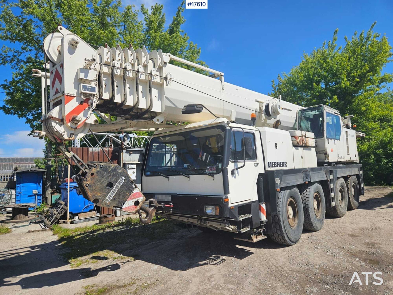 2001 Liebherr LTM 1080/2 - Camión grúa: foto 1 2001 Liebherr LTM 1080/2 - Camión grúa: foto 1