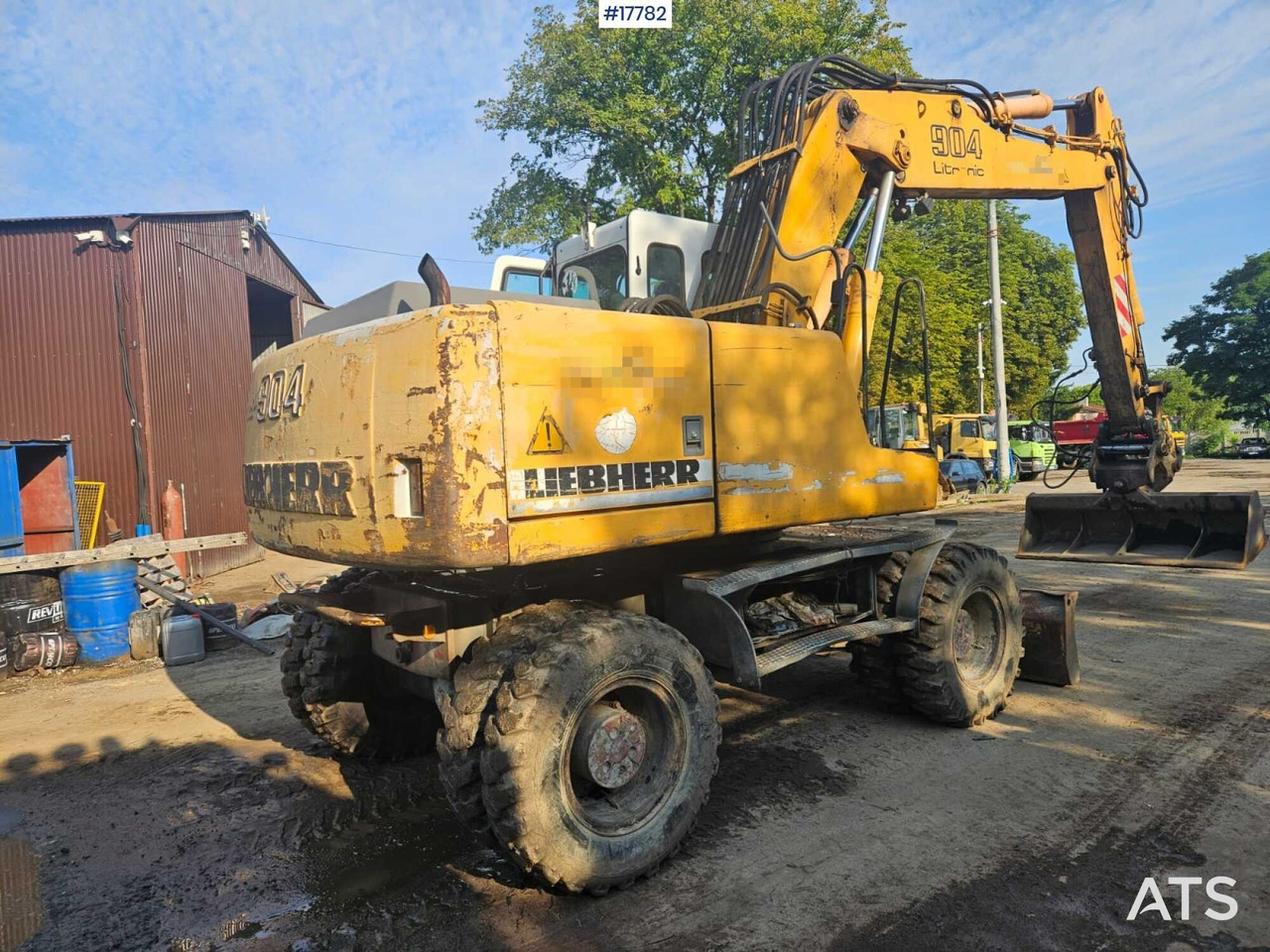 2002 Liebherr A 904 - Excavadora de ruedas: foto 2 2002 Liebherr A 904 - Excavadora de ruedas: foto 2