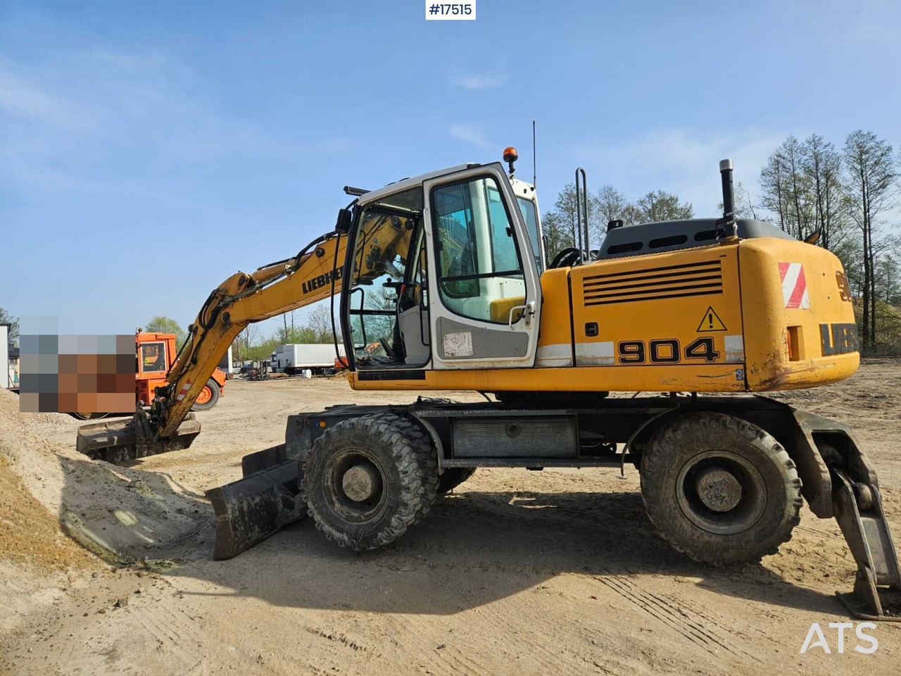 2007 Liebherr A 904 C - Excavadora de ruedas: foto 1 2007 Liebherr A 904 C - Excavadora de ruedas: foto 1