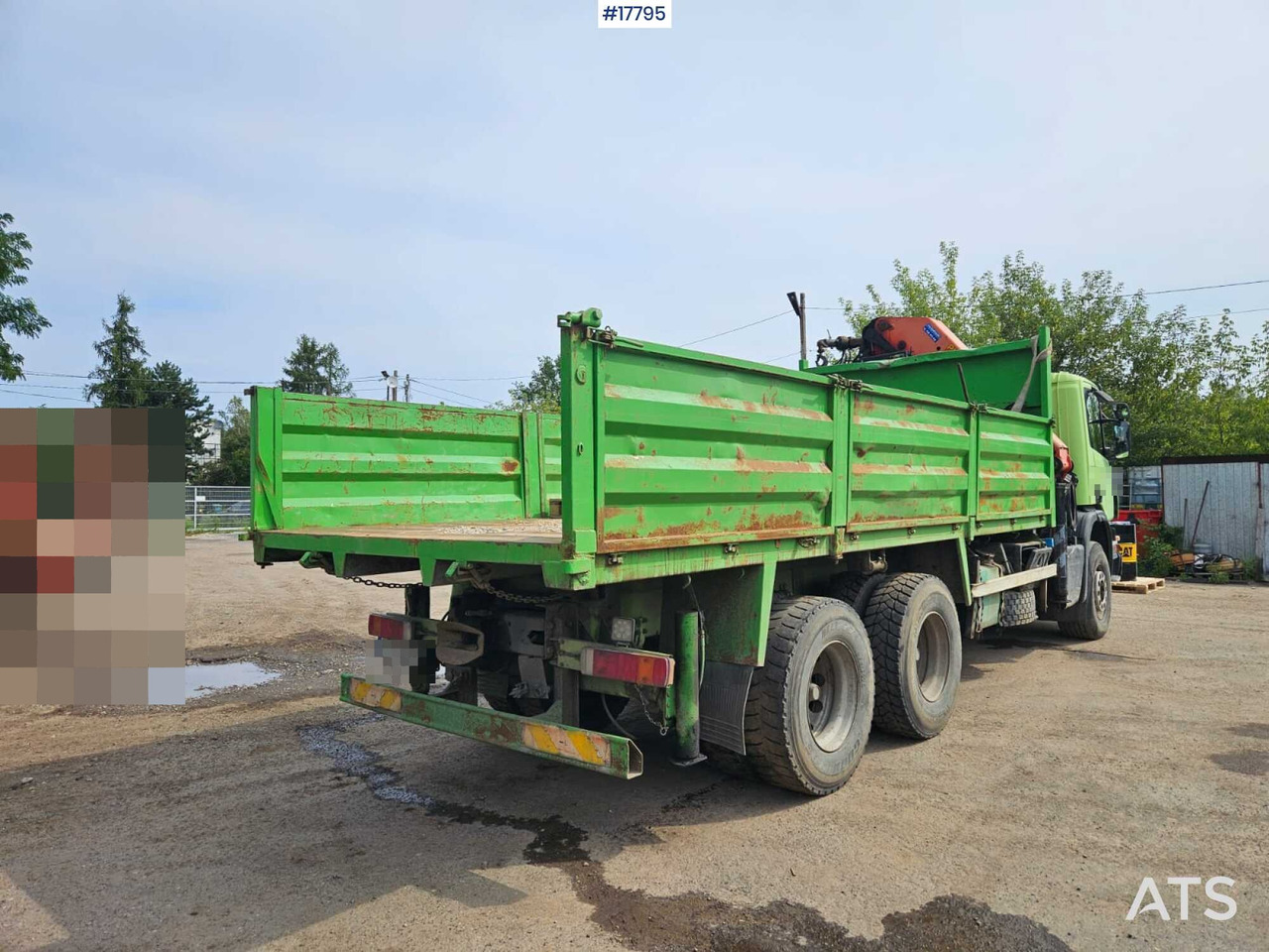 2007 Scania P 340 - Camión caja abierta, Camión grúa: foto 4 2007 Scania P 340 - Camión caja abierta, Camión grúa: foto 4
