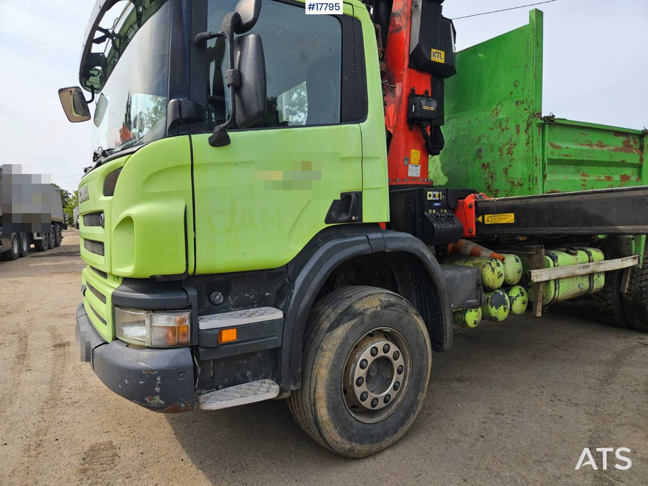 2007 Scania P 340 - Camión caja abierta, Camión grúa: foto 3 2007 Scania P 340 - Camión caja abierta, Camión grúa: foto 3