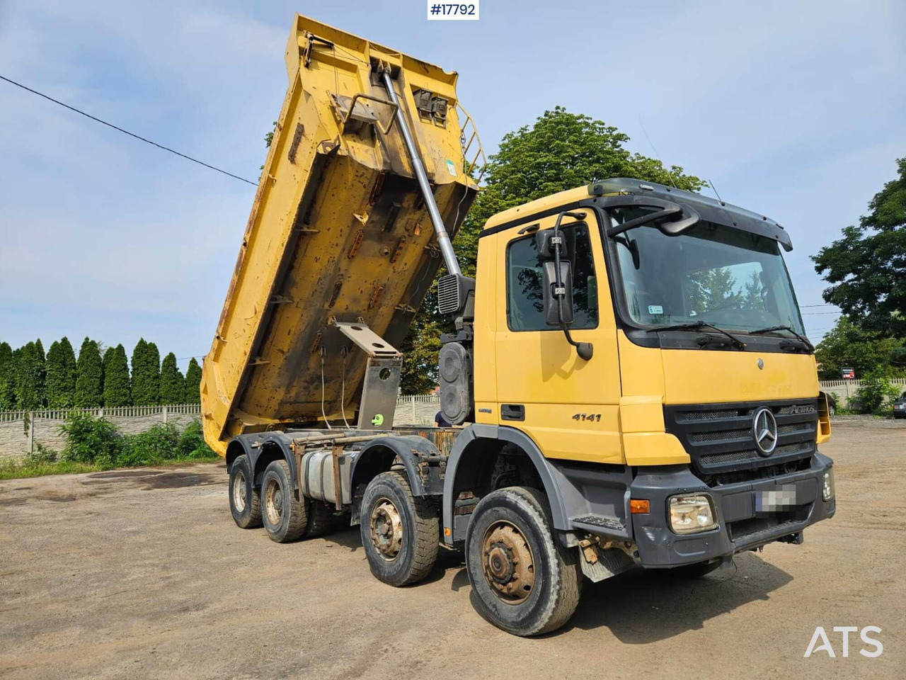 2008 Mercedes-Benz Actros 4141 - Camión volquete: foto 2 2008 Mercedes-Benz Actros 4141 - Camión volquete: foto 2