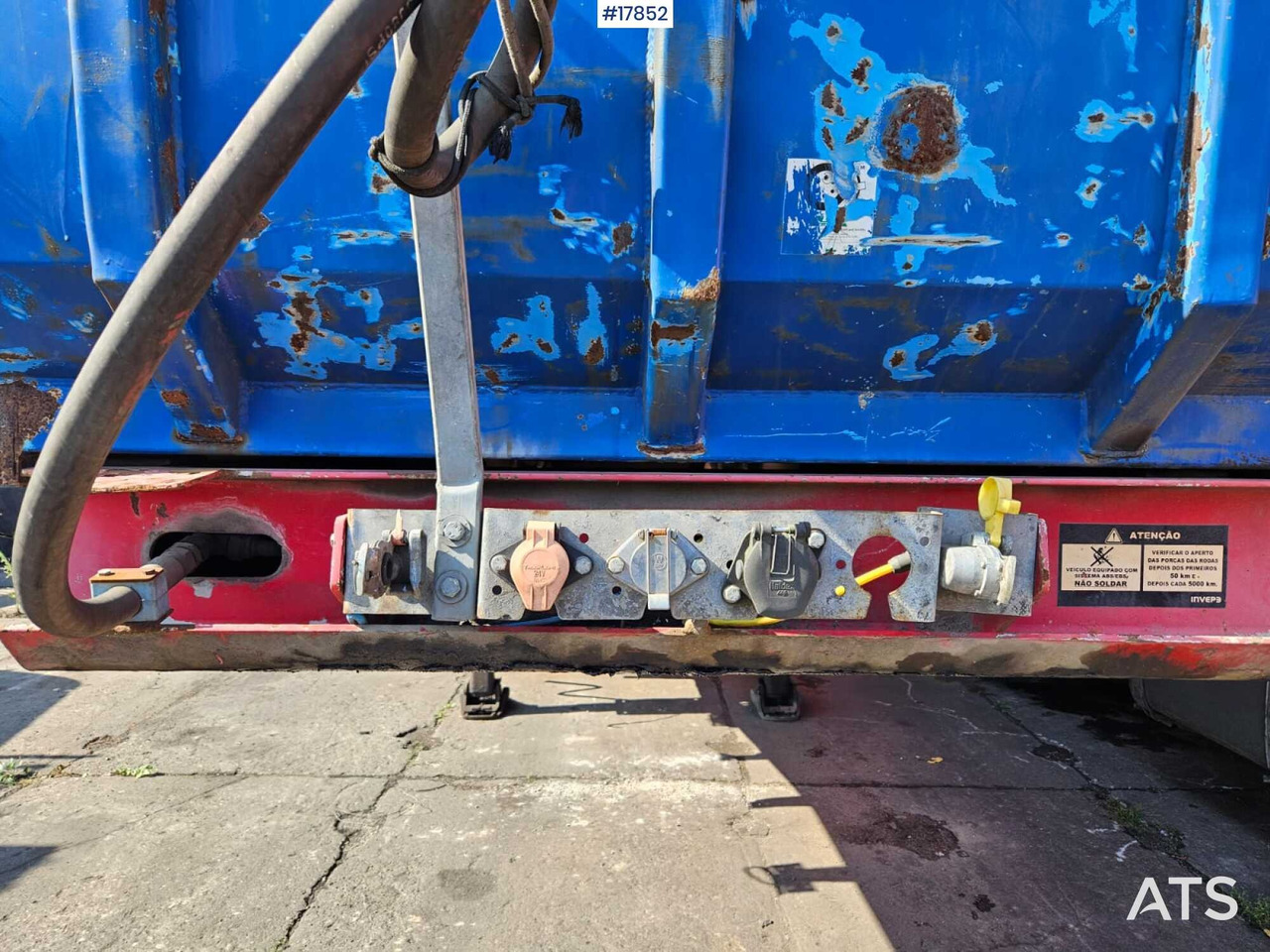 Semirremolque volquete 2009 Naczepa ciężarowa wywrotka Invepe SR 8: foto 11