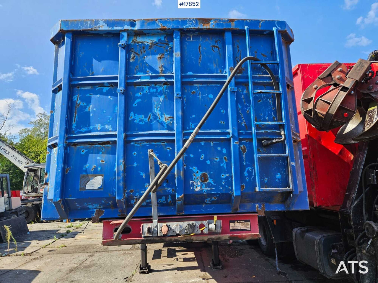 Semirremolque volquete 2009 Naczepa ciężarowa wywrotka Invepe SR 8: foto 6