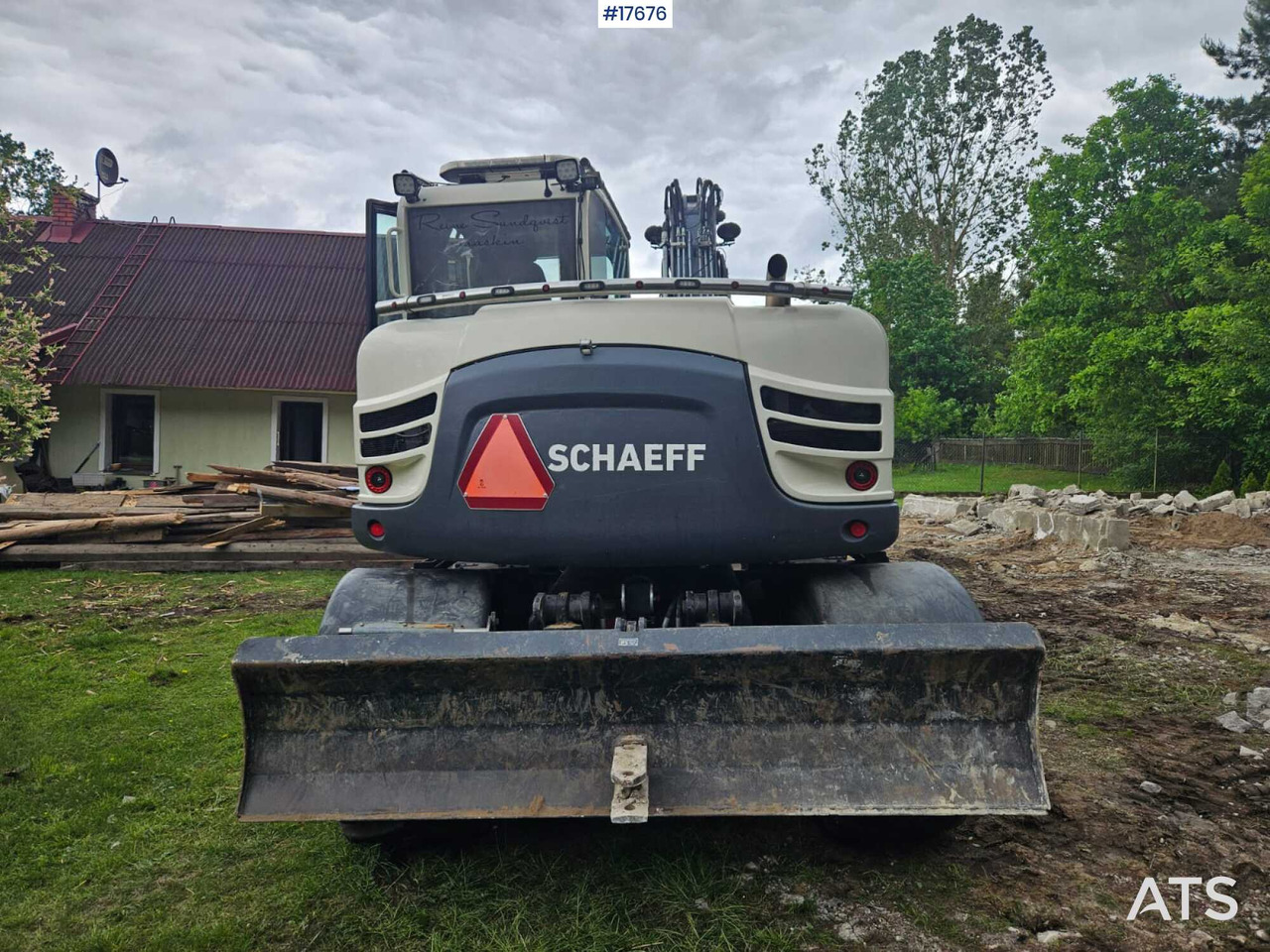 Excavadora de ruedas 2017 Schaeff TW 110: foto 7