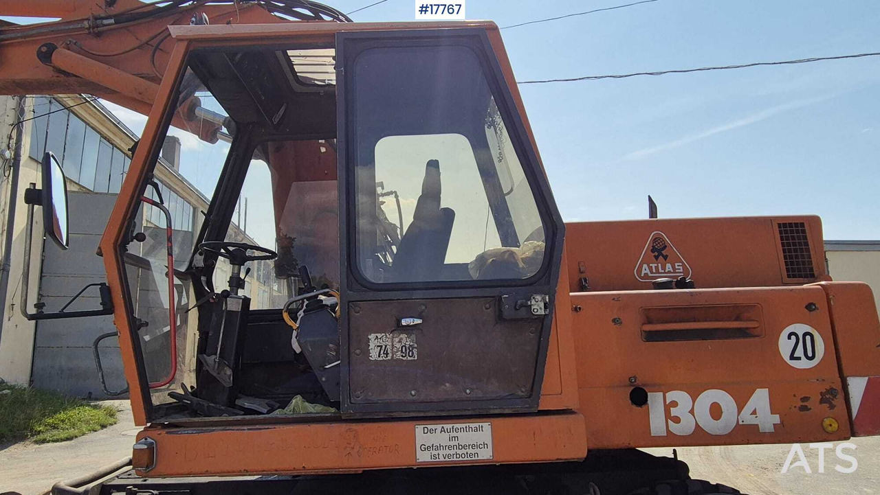 Arrendamiento de  ATLAS 1304 wheeled excavator (1993) ATLAS 1304 wheeled excavator (1993): foto 16