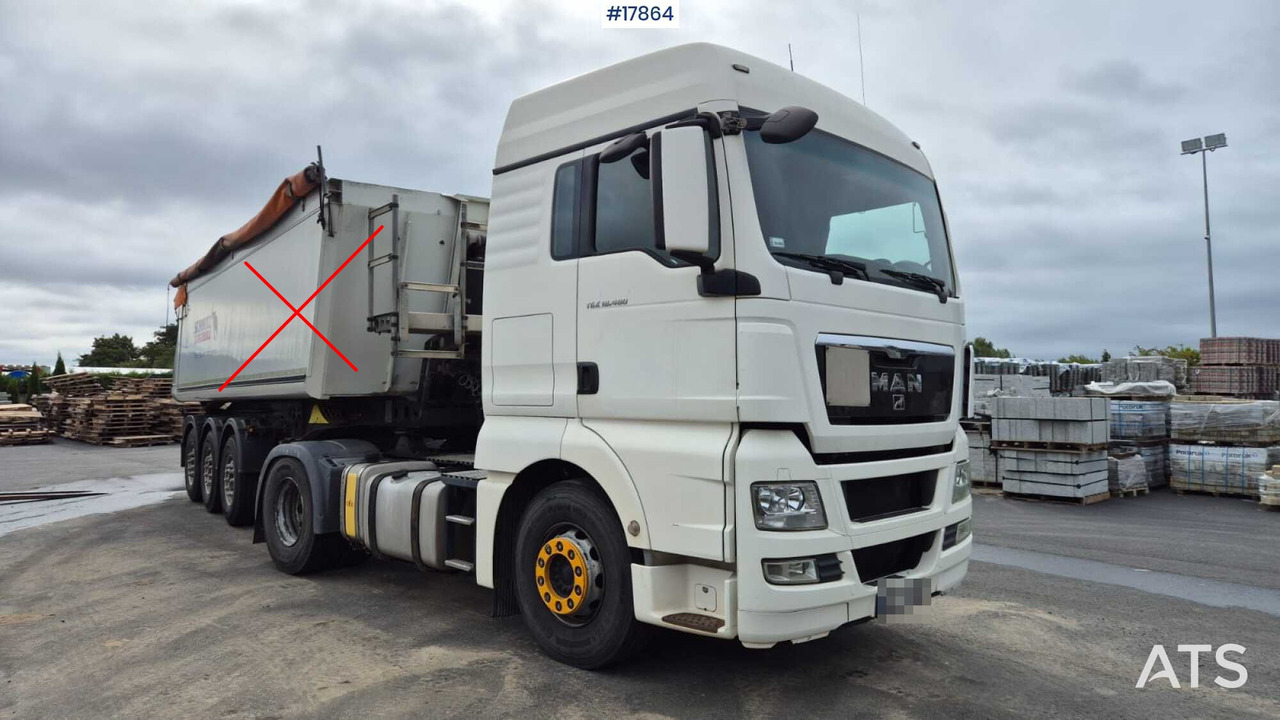 MAN TGS 18.480 tractor unit (2011) Tipping hydraulics. - Cabeza tractora: foto 1 MAN TGS 18.480 tractor unit (2011) Tipping hydraulics. - Cabeza tractora: foto 1