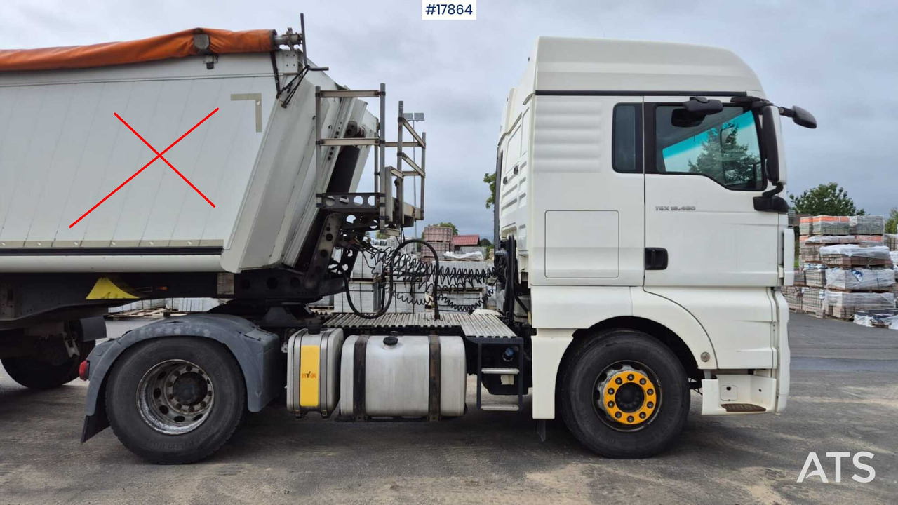 MAN TGS 18.480 tractor unit (2011) Tipping hydraulics. - Cabeza tractora: foto 5 MAN TGS 18.480 tractor unit (2011) Tipping hydraulics. - Cabeza tractora: foto 5