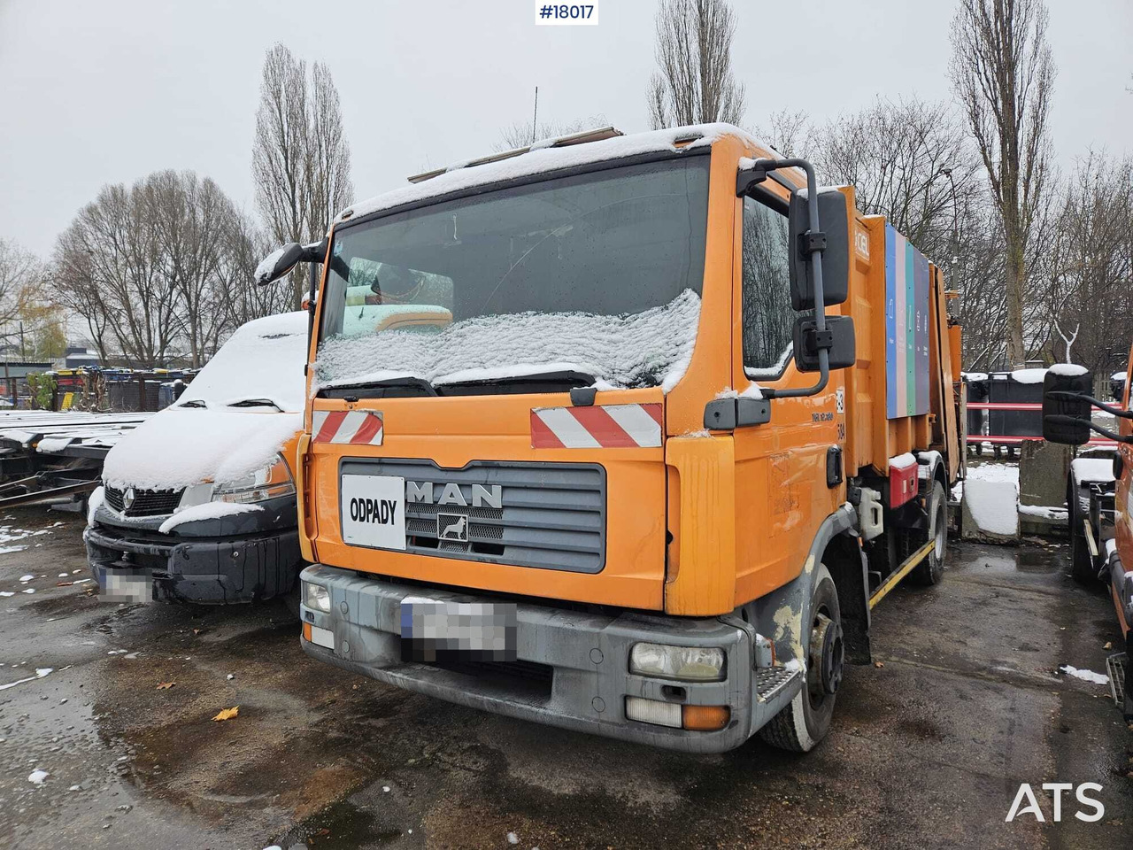 Truck MAN TGA 12.180 (2007) with EKOCEL mini garbage truck body - Camión de basura: foto 4 Truck MAN TGA 12.180 (2007) with EKOCEL mini garbage truck body - Camión de basura: foto 4