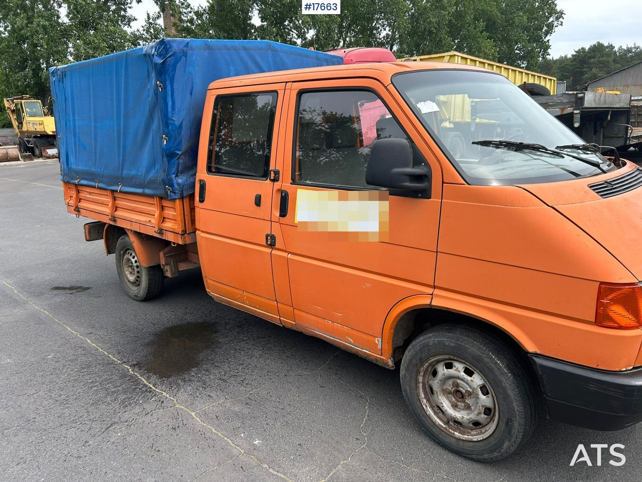 Volkswagen Transporter 1.9D double cab with box body (1992) - Furgoneta con lona, Furgoneta combi: foto 5 Volkswagen Transporter 1.9D double cab with box body (1992) - Furgoneta con lona, Furgoneta combi: foto 5