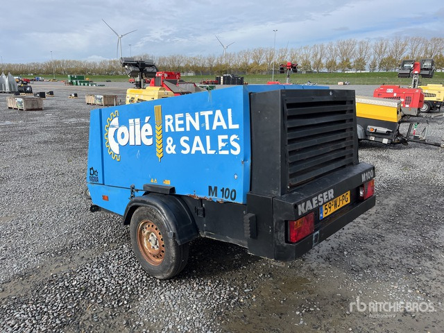 2010 Kaeser M100 Mobile Air Compressor - Compresor de aire: foto 2 2010 Kaeser M100 Mobile Air Compressor - Compresor de aire: foto 2
