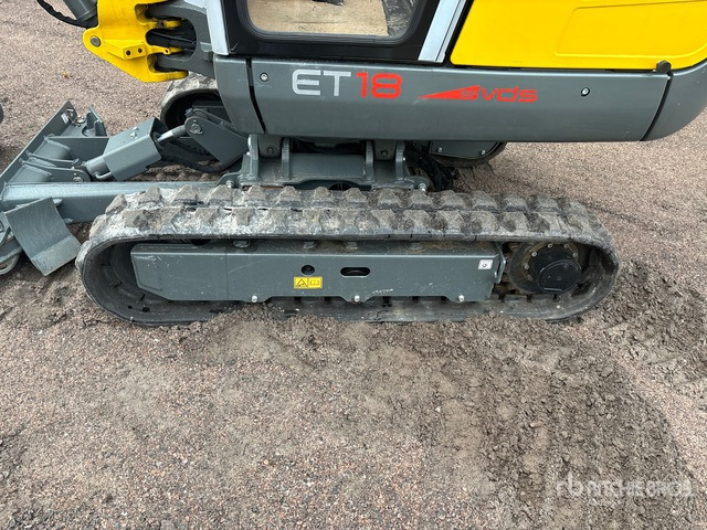 2023 Wacker Neuson ET18 VDS Mini Excavator: <6.6t - Miniexcavadora: foto 5 2023 Wacker Neuson ET18 VDS Mini Excavator: <6.6t - Miniexcavadora: foto 5