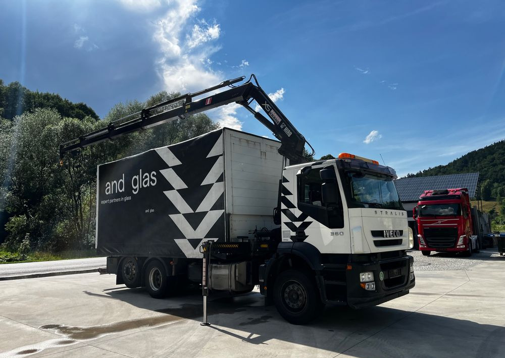 Iveco Stralis 360 // HIAB 144 E4 HIDUO + Radio // Zabudowa 6m // Oś podnoszona - Cabeza tractora: foto 2 Iveco Stralis 360 // HIAB 144 E4 HIDUO + Radio // Zabudowa 6m // Oś podnoszona - Cabeza tractora: foto 2