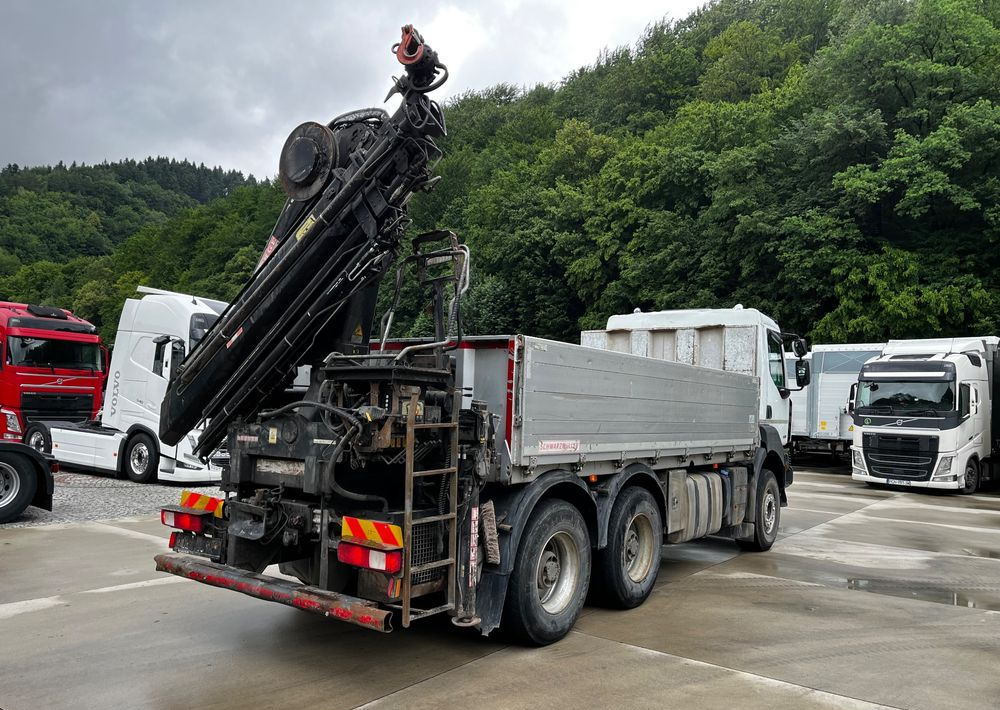 Camión caja abierta, Camión grúa Renault Kerax 380 EEV // Skrzynia Burtowa // HIAB XS166 Hipro + Radio // Zwolnice //  //: foto 11